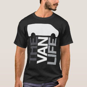 The Van Life Logo  Greyscale T-Shirt