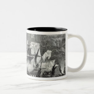 The Vanguard, under Sir William Winter Two-Tone Coffee Mug