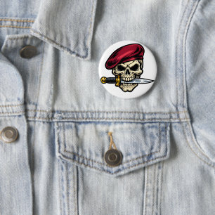 The Vanguard's Grin 6 Cm Round Badge