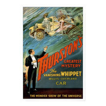 The Vanishing Car, 1925. Vintage Magician