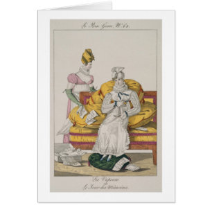 The Vapours or The Accounts Day, plate 62 from 'Le
