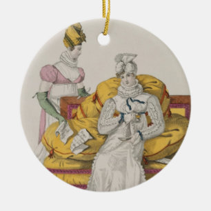 The Vapours or The Accounts Day, plate 62 from 'Le Ceramic Tree Decoration