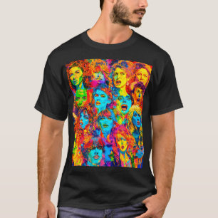 The various reactions of women T-Shirt