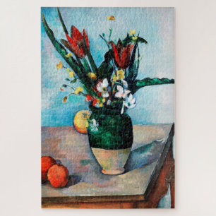 The Vase of Tulips, Paul Cezanne Jigsaw Puzzle