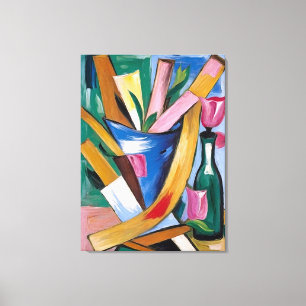 The Vase That Speaks in Light Panel #2 Canvas Print