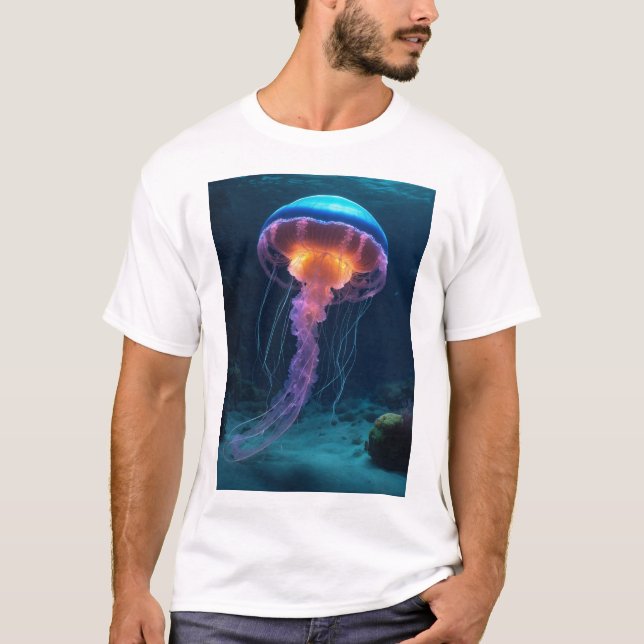The vast darkness of the deep ocean T-Shirt (Front)