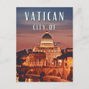 The Vatican: an open-air museum Postcard