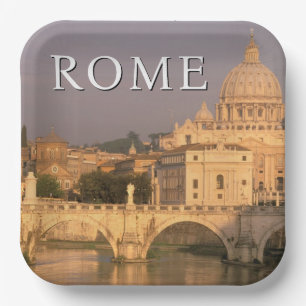 The Vatican Italy, Rome Paper Plate