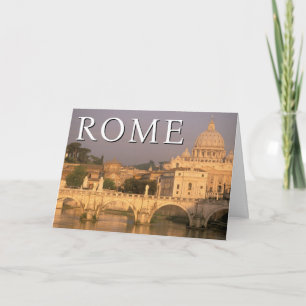 The Vatican Italy, Rome Thank You Card