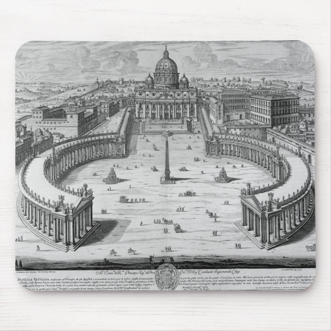 The Vatican, Rome Mouse Mat (Front)