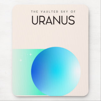 The Vaulted Sky of Uranus Mouse Mat