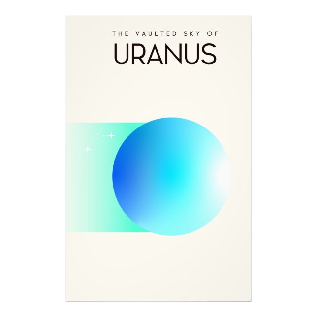 The Vaulted Sky of Uranus Photo Print (Front)
