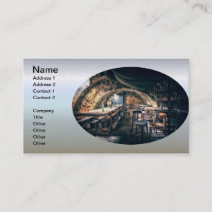 The Vaulted Wine Celler Bar Business Card