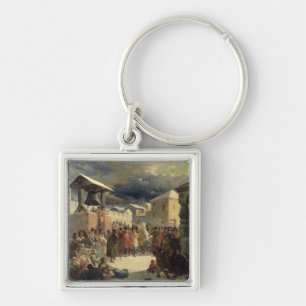 The Veche in the Republic of Novgorod, 1861 Key Ring