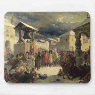 The Veche in the Republic of Novgorod, 1861 Mouse Mat