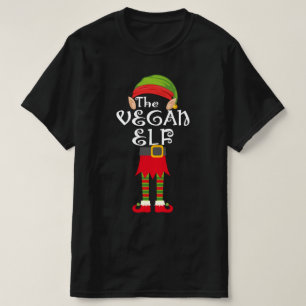 THE VEGAN ELF family matching christmas T-Shirt
