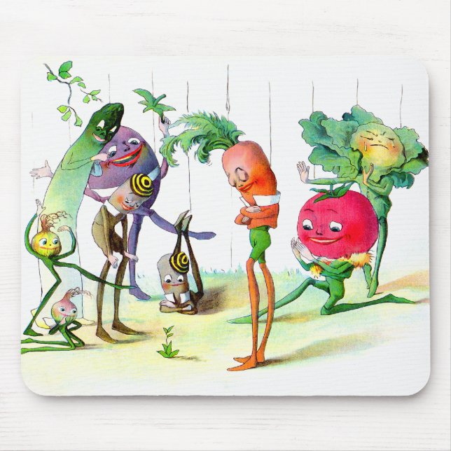 The Vege-Men’s Revenge 2 Mouse Mat (Front)