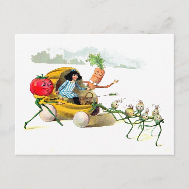 The Vege-Men’s Revenge Postcard (Front)