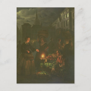 The Vegetable Stall Postcard