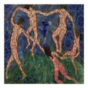 The Vegetarian Dance Fine Art Spoof Poster