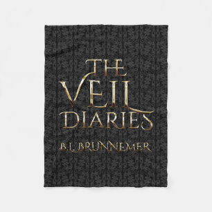 The Veil Diaries Graphic Portrait Fleece Blanket