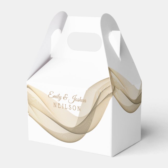 The Veil Favour Box Temple Wedding (Front Side)