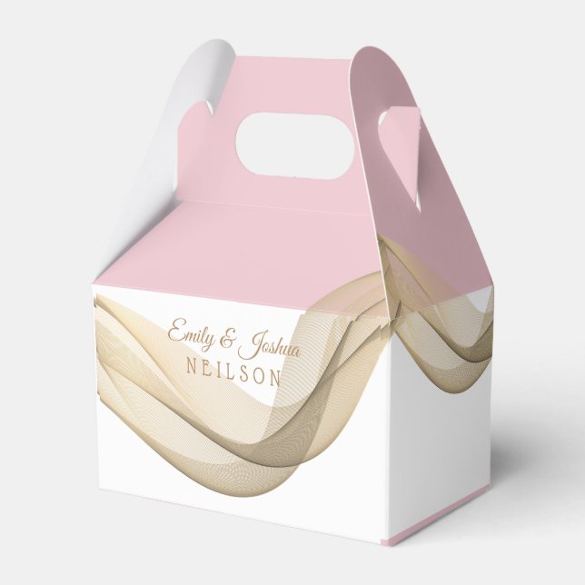 The Veil Favour Box Temple Wedding (Front Side)