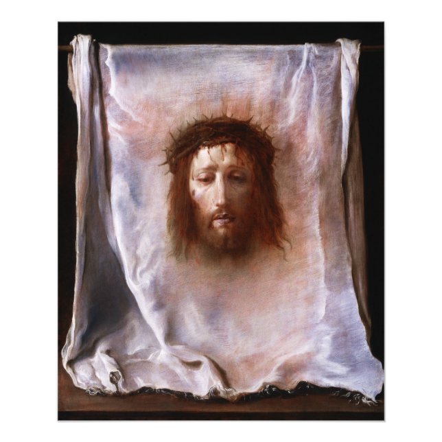 The Veil of Veronica by Domenico Fetti Photo Print (Front)