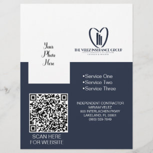 The Velez Insurance Group  Flyer