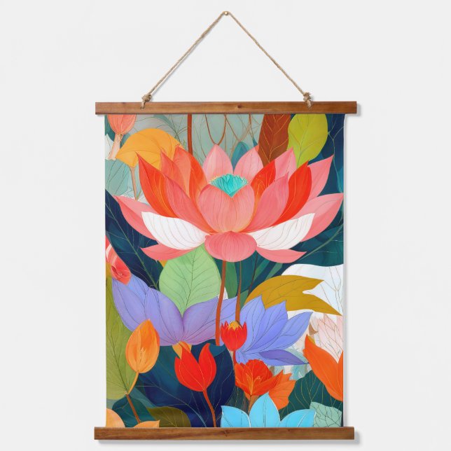 The Velvet Garden Hanging Tapestry (Front)