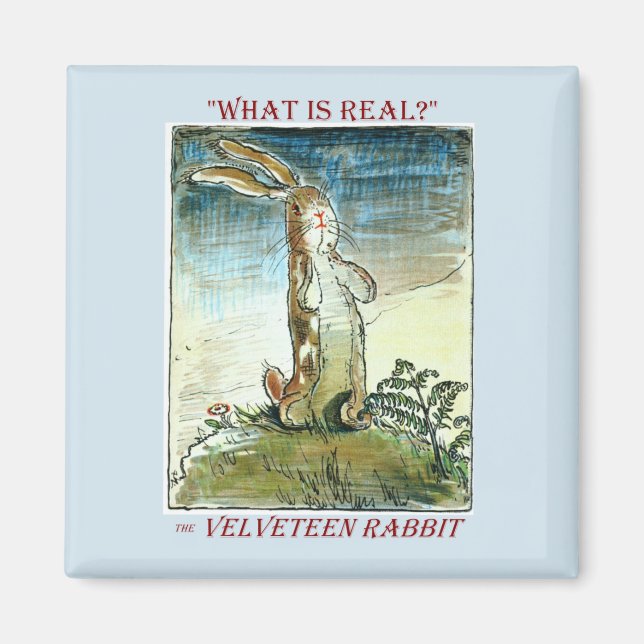 The Velveteen Rabbit Magnet (Front)