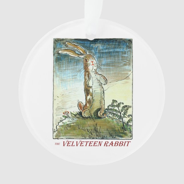The Velveteen Rabbit Ornament (Front)