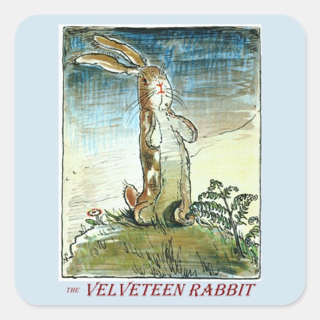 The Velveteen Rabbit Sticker (Front)