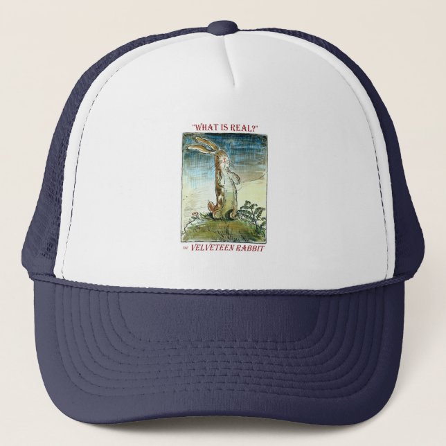 The Velveteen Rabbit Trucker Hat (Front)