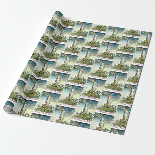 The Velveteen Rabbit Wrapping Paper (Unrolled)