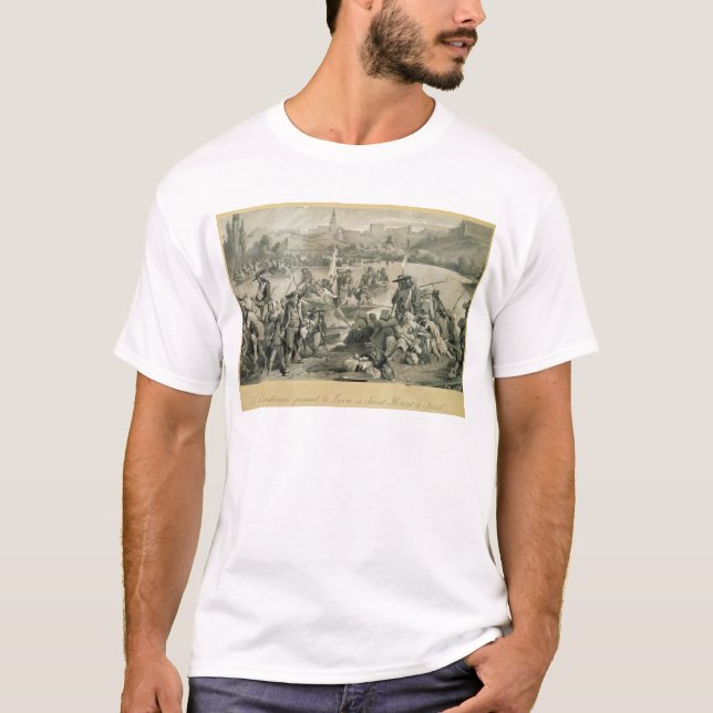 The Vendean Army Crossing the Loire T-Shirt (Front)