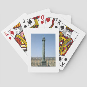 The Vendome Column, with bas-reliefs recording Nap Playing Cards