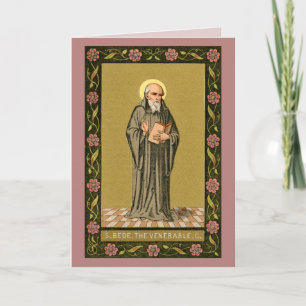 The Venerable Bede Preaching (P 008) Card