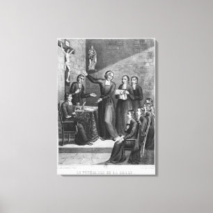 The Venerable Saint Jean-Baptiste de La Salle Canvas Print