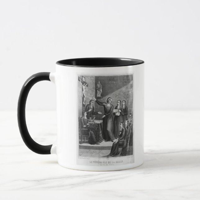 The Venerable Saint Jean-Baptiste de La Salle Mug (Left)