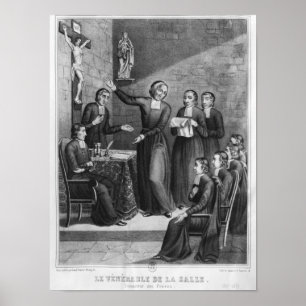 The Venerable Saint Jean-Baptiste de La Salle Poster