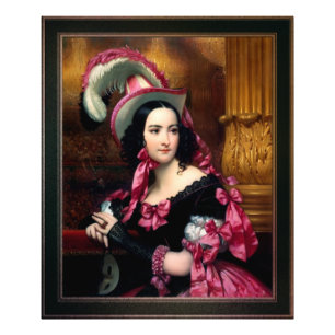 The Venetian At The Mask Ball by Joseph Court Photo Print