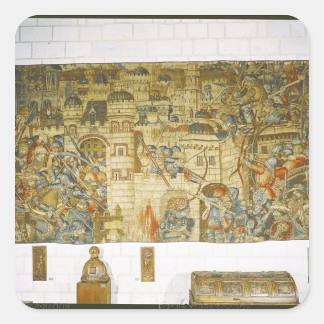 The Vengeance of Notre-Seigneur Square Sticker (Front)