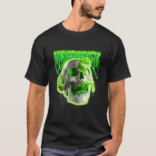 The Vengeance Skull Snake - Sad Aesthetic Edgy Str T-Shirt
