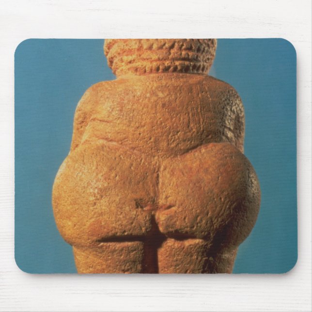 The Venus of Willendorf Mouse Mat (Front)