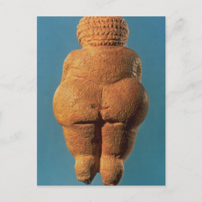 The Venus of Willendorf Postcard (Front)