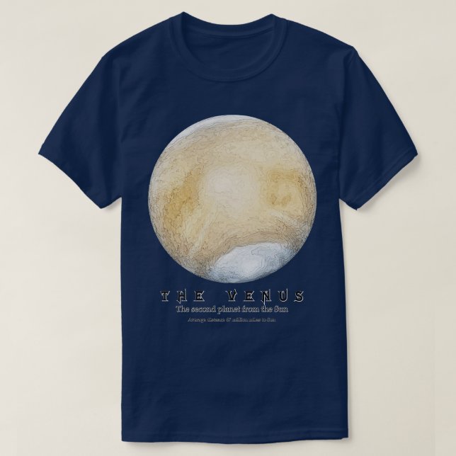 The Venus Planet T-Shirt (Design Front)
