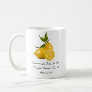 The Vera Mug-Right Handed (Written In Italian) Coffee Mug
