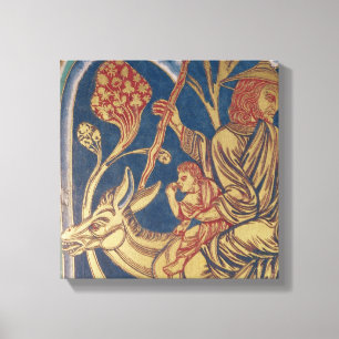 The Verduner Altar, detail of one panel border Canvas Print