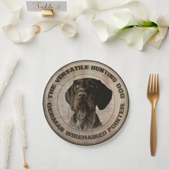 The Versatile Hunting Dog Flask Gift Box Coaster Paper Plate (Wedding)